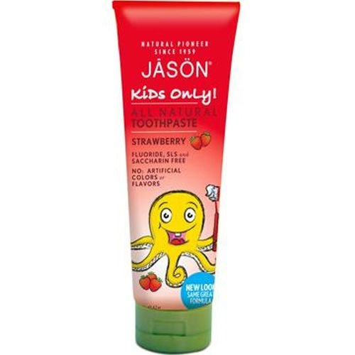 Jason Kids Only Çilek Aromalı Natural Diş Macunu